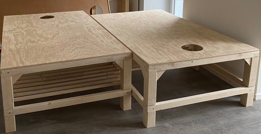 Table de massage fait mains en bois